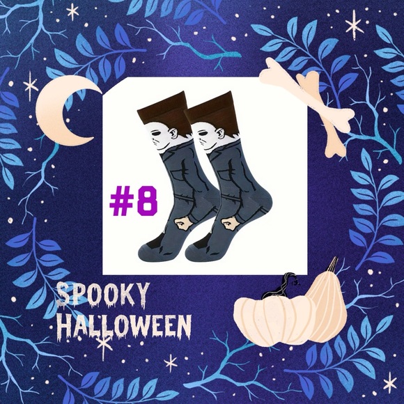 Socks, NIP, Horror, Unisex, Colorful, Horror Lovers Accessory - Picture 1 of 4